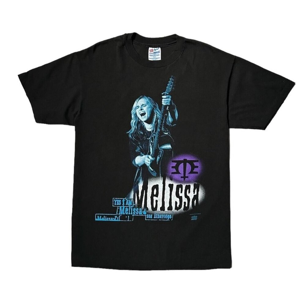 90s Vintage Melissa Etheridge T-shirt Speak True Single Stitch 1994 Concert.